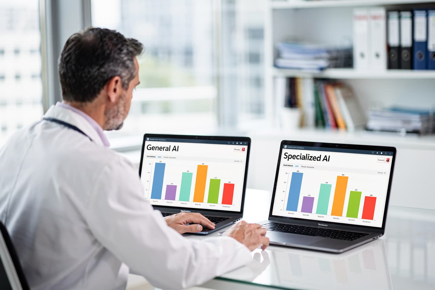 Performanța modelelor AI de uz general la testele medicale