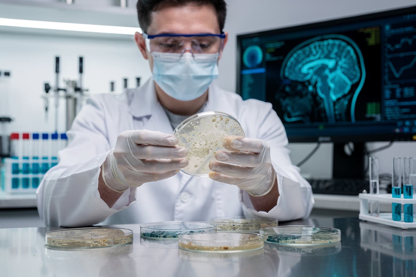Bacterie intestinală legată de depresie printr-un mecanism inflamator neașteptat