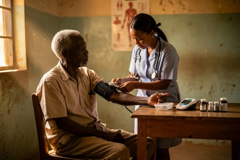 Hipertensiune și diabet la vârstnicii din Africa sub-sahariană: o criză tăcută