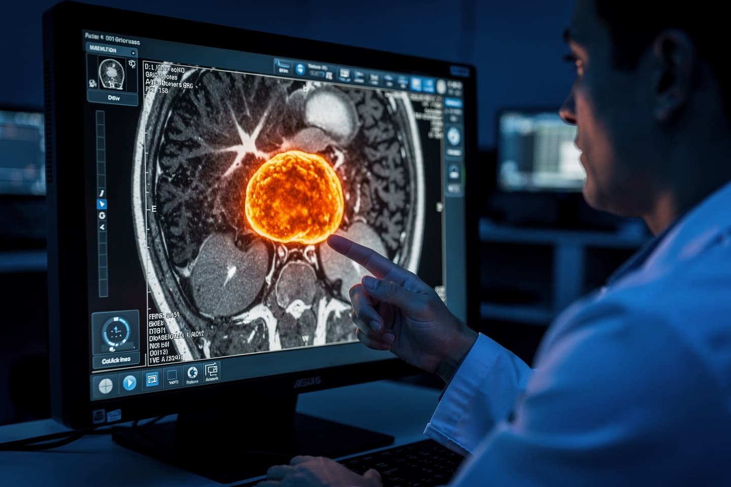 Un anticorp care face tumorile sa lumineze la PET scan
