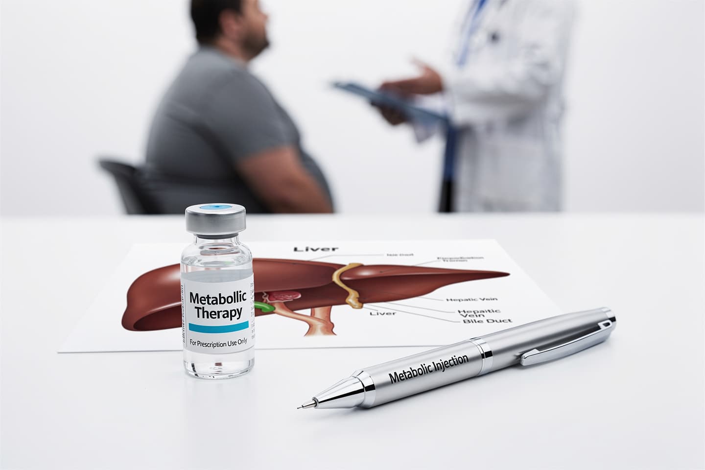Un nou agonist combinat al receptorilor GLP-1 și glucagon reduce steatoza hepatică la pacienții obezi
