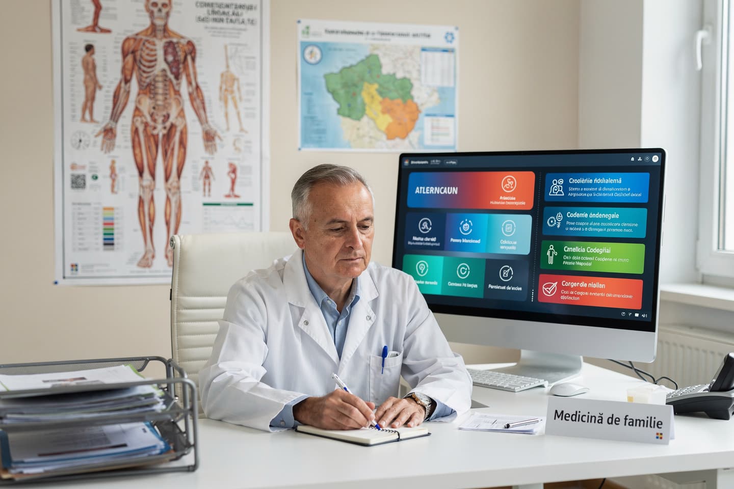 Inteligența artificială generativă în medicina de familie — primul studiu randomizat la scară largă
