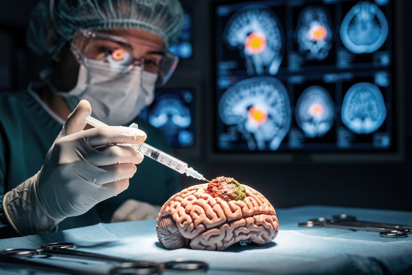 O singură injecție cu virus modificat activează imunitatea împotriva glioblastomului