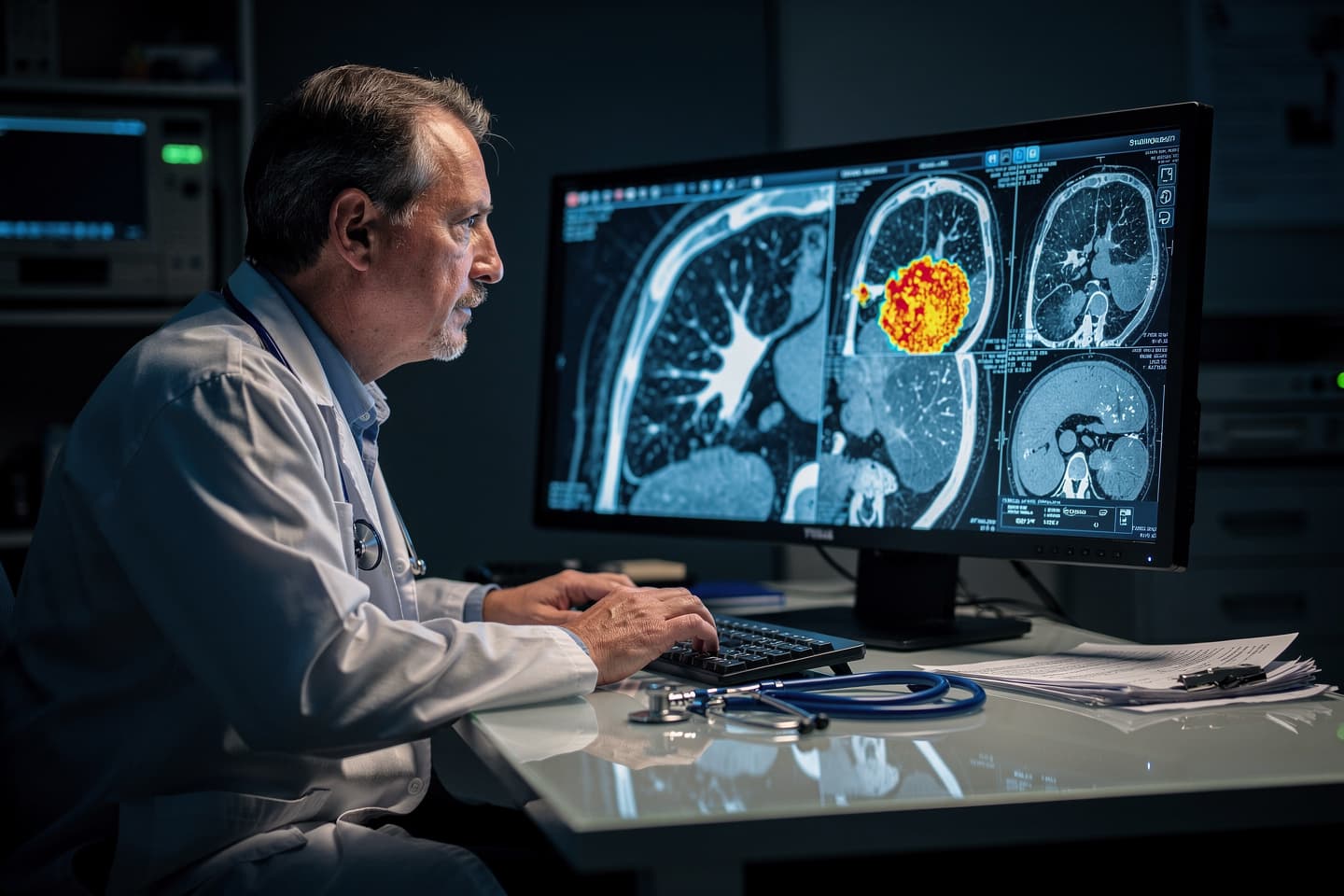 Ivonescimab prelungește supraviețuirea în cancerul pulmonar scuamos