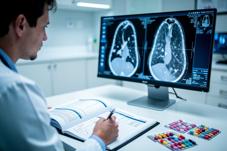 Inhibitorii de pompă de protoni și antibioticele scad eficacitatea imunoterapiei în cancerul pulmonar