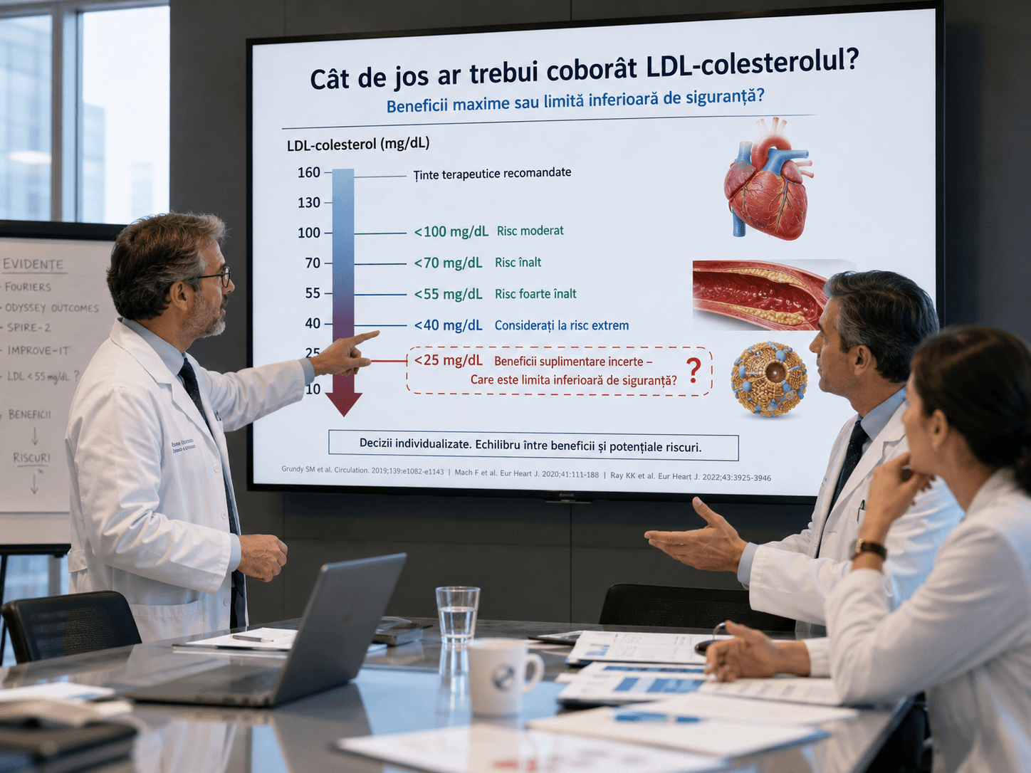 Țintirea LDL-colesterolului în boala cardiovasculară — perspective noi din NEJM
