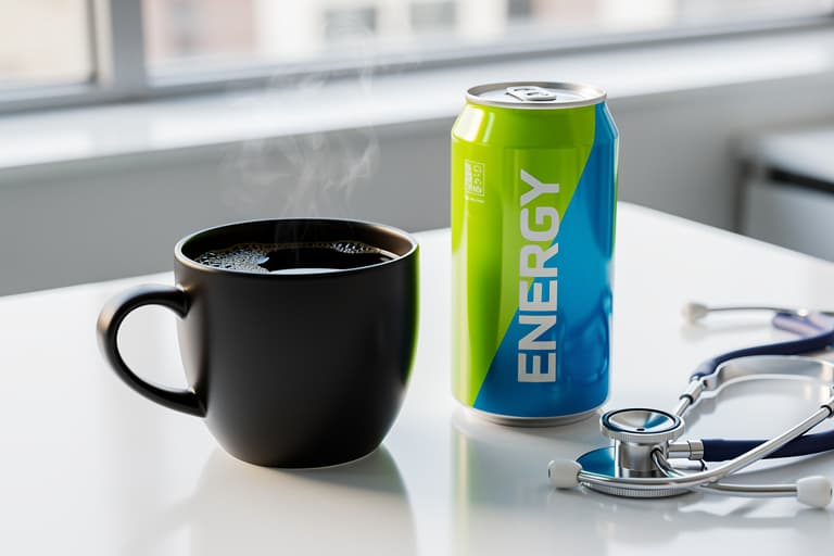 Cafeaua protejează inima, băuturile energizante o pun în pericol