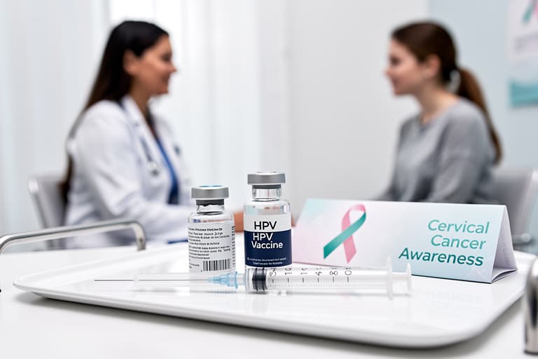 Vaccinul HPV nonavalent și șansa de a elimina cancerul de col uterin