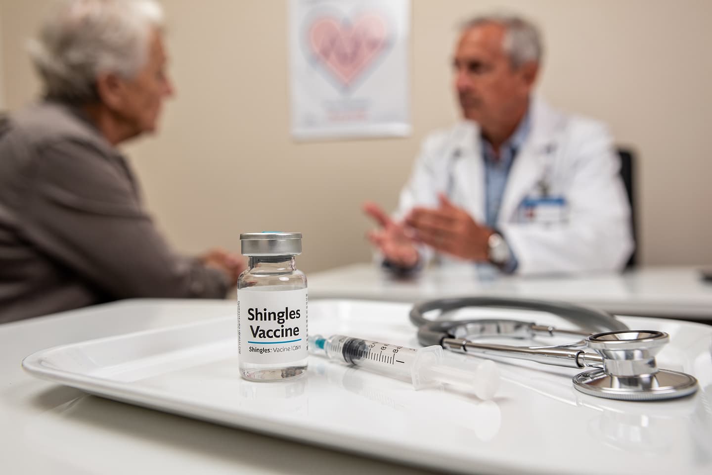 Vaccinul antizoosterian reduce la jumătate riscul evenimentelor cardiace majore