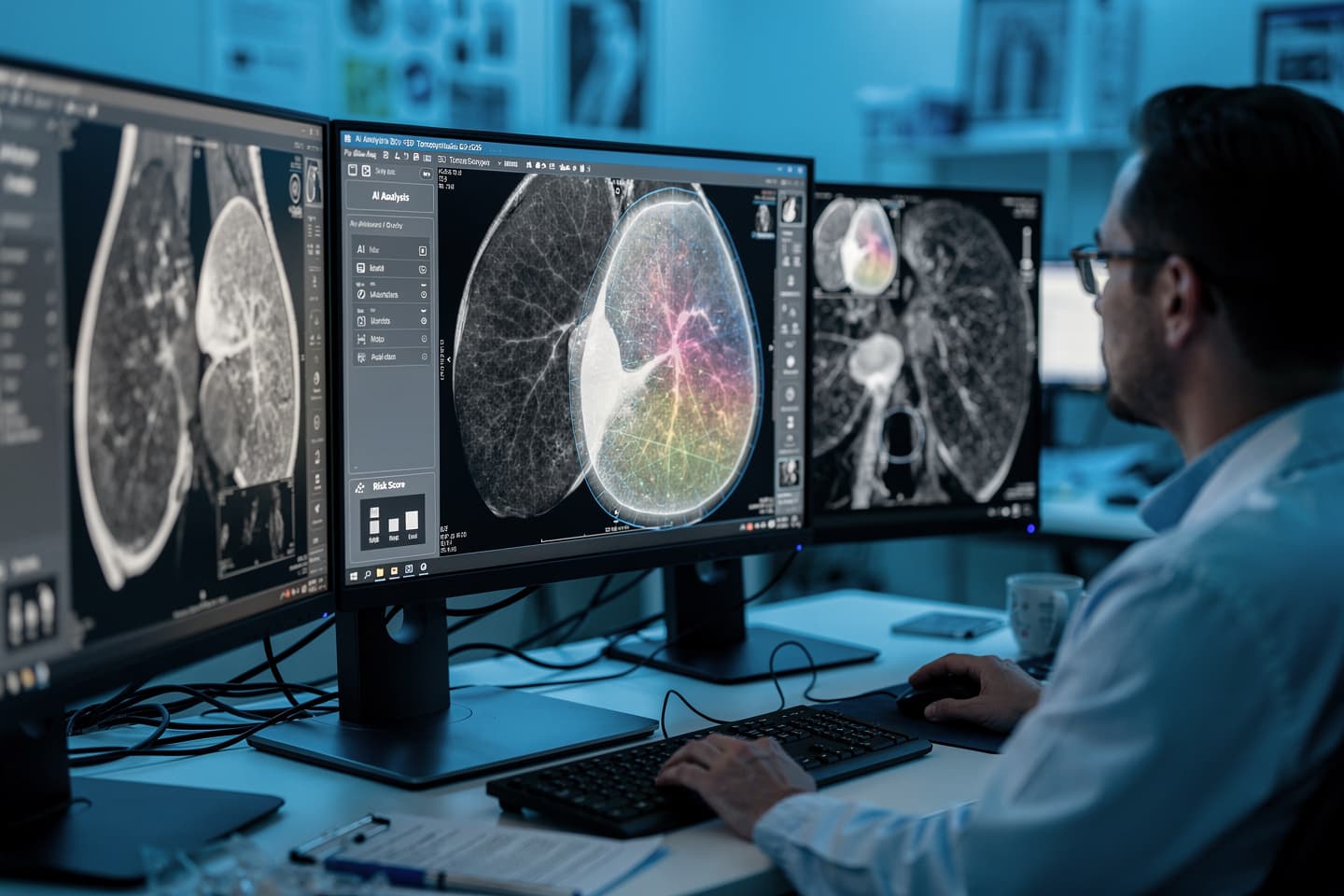 Inteligența artificială, la fel de bună ca radiologul în triajul mamografiilor