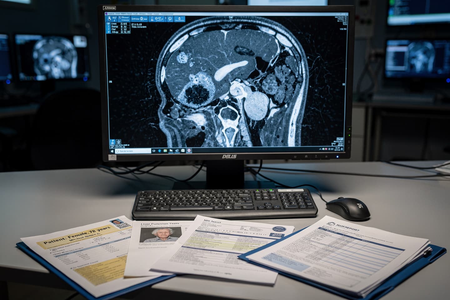 Caz clinic NEJM: femeie de 86 de ani cu anorexie, scădere ponderală și leziuni hepatice