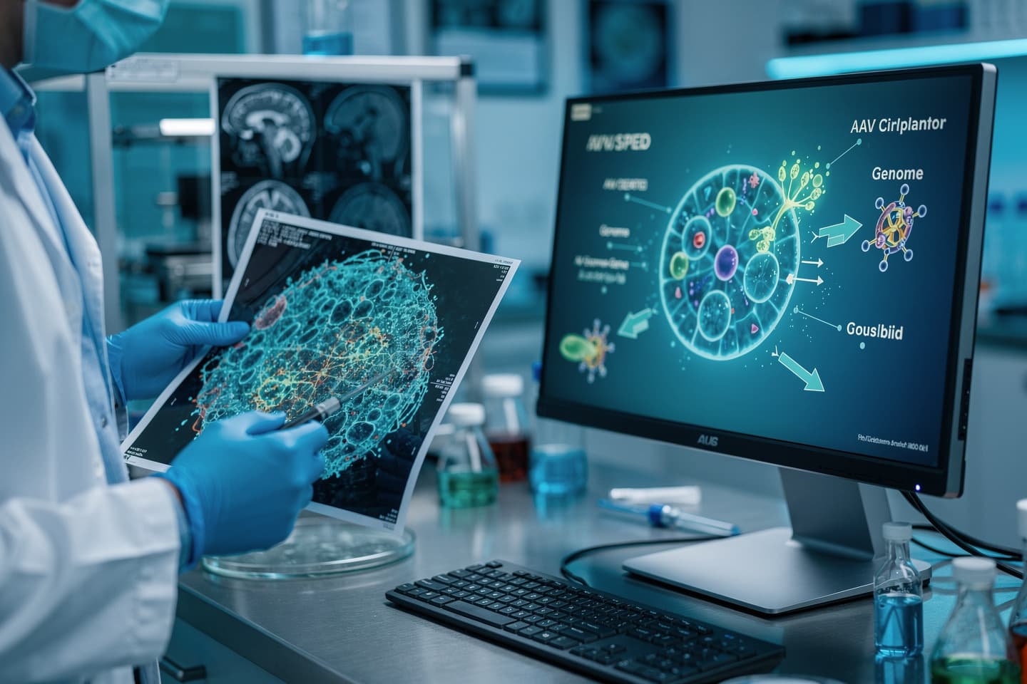 Tumoră neuroepitelială apărută după terapie genică — un semnal de alarmă pentru AAV