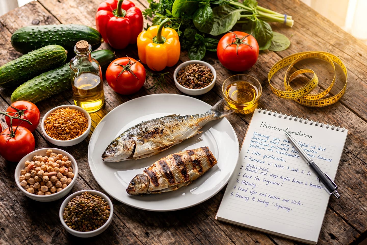 Dieta mediteraneană cu proteine reduse prelungește viața și scade grăsimea corporală
