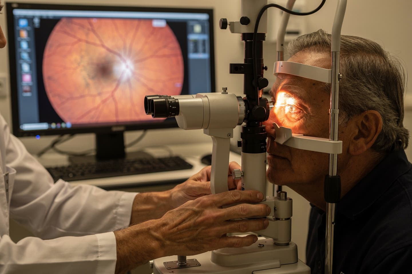 Neovascularizația discului optic în retinopatia diabetică proliferativă