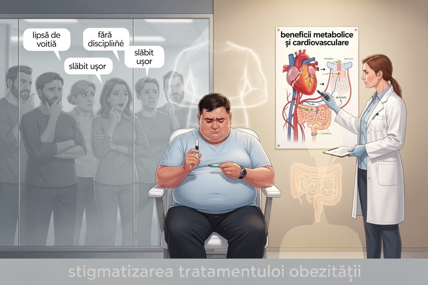 Stigmatul social al medicamentelor GLP-1